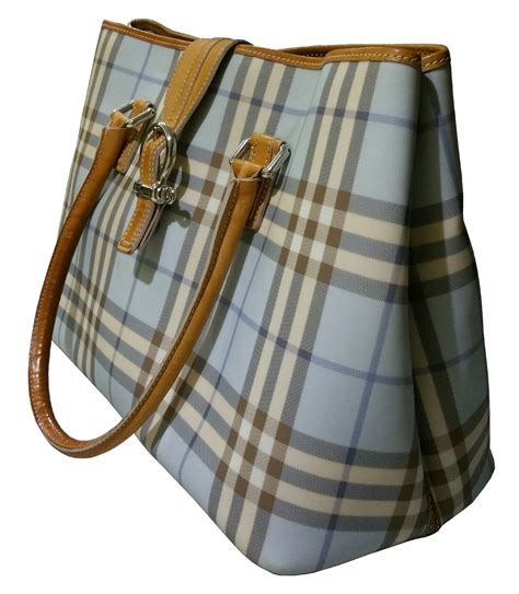 burberry mini cloth blue with nova check drawsting lunch 2007|farfetch Burberry handbags.